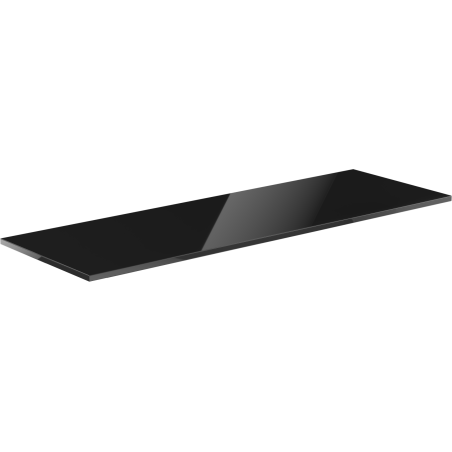 Mexen Uni plateau pour meuble 130 cm, noir brillant - 91AXX-1304-464-18-70