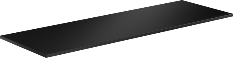 Mexen Uni dessus de meuble 130 cm, noir mat - 91AXX-1304-464-18-71
