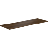 Mexen Uni plateau sous-vasque 160 cm, noyer - 91AXX-1604-464-18-86