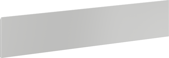 Mexen Orio face avant pour corps de meuble de salle de bains 100 x 20 cm, gris mat - 91A10-1000-235-1-62