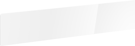 Mexen Orio façade pour corps d'armoire de salle de bain 100 x 20 cm, blanc brillant - 91A10-1000-235-1-00