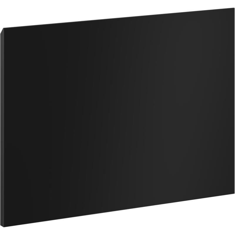 Mexen Orio façade pour corps d'armoire de salle de bain 60 x 43,5 cm, noir mat - 91A10-0600-470-1-71