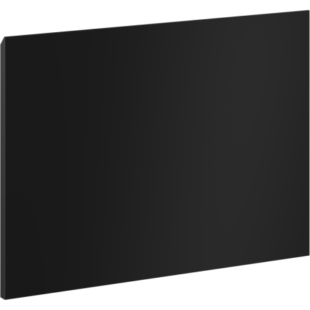 Mexen Orio façade pour corps d'armoire de salle de bain 60 x 43,5 cm, noir mat - 91A10-0600-470-1-71