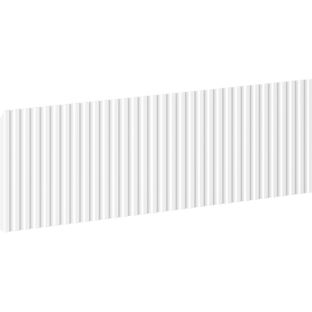 Mexen Rivel façade rainurée pour le corps de l'armoire de salle de bain 50 x 20 cm, blanc mat - 91A20-0500-235-1-01