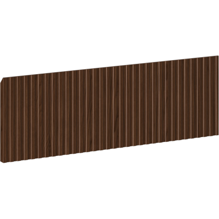 Mexen Rivel façade rainurée pour le corps de l'armoire de salle de bain 60 x 20 cm, noyer - 91A20-0600-235-1-86