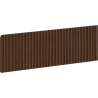 Mexen Rivel façade rainurée pour le corps de l'armoire de salle de bain 60 x 20 cm, noyer - 91A20-0600-235-1-86