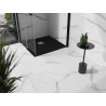 Mexen Stone+ receveur de douche composite carré 70 x 70 cm, noir - 44707070