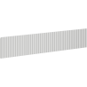 Mexen Rivel panneau avant rainuré pour meuble salle de bain 100 x 20 cm, gris mat - 91A20-1000-235-1-62