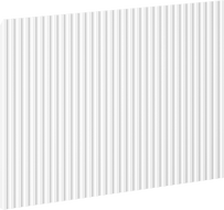 Mexen Rivel face rainurée pour corps de meuble de salle de bain 70 x 43,5 cm, blanc mat - 91A20-0700-470-1-01