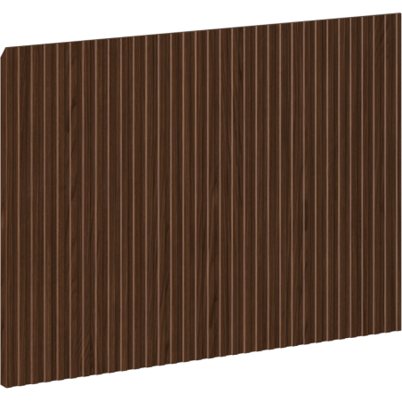 Face avant Mexen Rivel rainuré pour meuble de salle de bain 45 x 43,5 cm, noyer - 91A20-0450-470-1-86