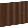 Face avant Mexen Rivel rainuré pour meuble de salle de bain 45 x 43,5 cm, noyer - 91A20-0450-470-1-86