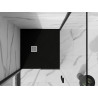 Mexen Stone+ receveur de douche composite carré 80 x 80 cm, noir - 44708080
