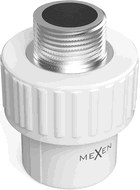 Mexen PPR réduction soudée pour tuyaux PPR 20 x 1/2 M - W97323-2012M-00