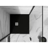 Mexen Stone+ receveur de douche en composite carré 90 x 90 cm, Noir - 44709090
