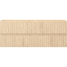Mexen Rivel meuble de salle de bain pour lavabo 120 cm, 2 tiroirs, rainuré, chêne - 91A20-12047-2-BFF81