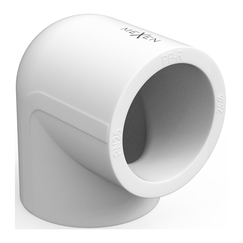 Mexen PPR coude 90° soudé pour tuyaux PPR 32 x 32, PN25 - W97324-3232-00