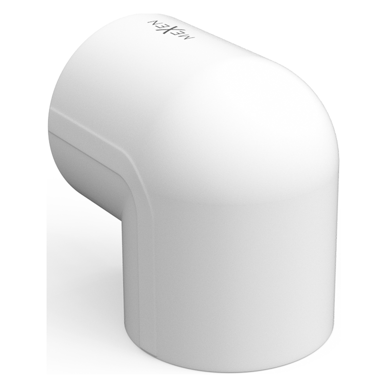 Mexen PPR coude 90° soudé pour tuyaux PPR 63 x 63, PN25 - W97324-6363-00