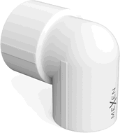 Mexen PPR coude réducteur 90° soudé pour tuyaux PPR 32 x 25, PN25 - W97325-3225-00