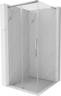 Mexen Rox L cabine de douche coulissante 120 x 120 cm, transparent, chrome - 8C2L-120-120-01-00