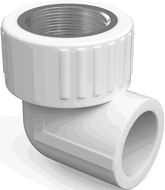 Mexen PPR coude 90° soudé pour tuyaux PPR 50 x 6/4 pouces FF - W97326-5064F-00
