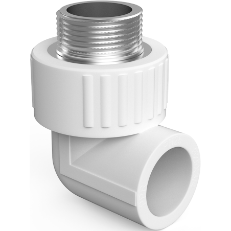 Mexen PPR coude 90° soudé pour tuyaux PPR 32 x 1/2 M - W97327-3212M-00