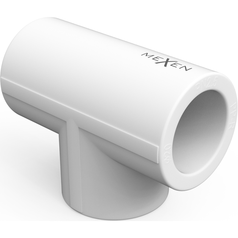 Mexen PPR té soudé pour tuyaux PPR 32 x 32 x 32, PN25 - W97330-323232-00