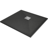 Mexen Stone+ receveur de douche en composite carré 90 x 90 cm, anthracite - 44719090