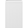 Mexen Rivel armoire de salle de bains sous-lavabo 30 cm, 1 porte, cannelée, blanc mat - 91A21-03047-1-BF01