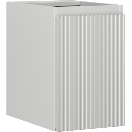 Mexen Rivel meuble de salle de bains sous vasque 30 cm, 1 porte, rainuré, gris mat - 91A21-03047-1-BF62