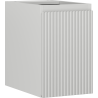 Mexen Rivel armoire de salle de bain sous lavabo 30 cm, 1 porte, rainurée, gris mat - 91A21-03047-1-BF62
