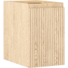 Mexen Rivel meuble de salle de bains sous lavabo 30 cm, 1 porte, rainuré, chêne - 91A21-03047-1-BF81