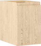 Mexen Rivel armoire de salle de bain sous lavabo 30 cm, 1 porte, rainurée, chêne - 91A21-03047-1-BF81