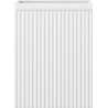 Mexen Rivel meuble de salle de bain sous-vasque 35 cm, 1 porte, rainuré, blanc mat - 91A21-03547-1-BF01
