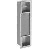 Mexen X-Wall-BP porte-papier toilette avec chargeur, inox - 1914