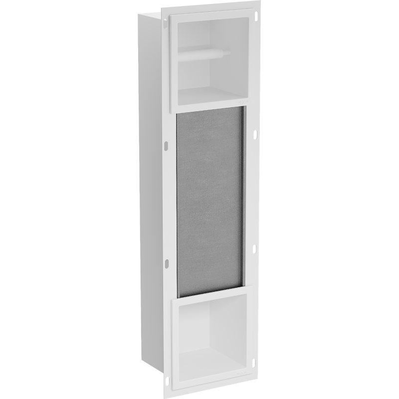 Mexen X-Wall-BP porte-papier toilette avec chargeur, blanc - 1924