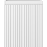 Mexen Rivel armoire de salle de bain sous lavabo 40 cm, 1 porte, rainurée, blanc mat - 91A21-04047-1-BF01