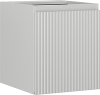 Mexen Rivel armoire de salle de bain sous lavabo 40 cm, 1 porte, rainurée, gris mat - 91A21-04047-1-BF62
