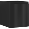 Mexen Rivel armoire de salle de bain sous lavabo 40 cm, 1 porte, relief, noir mat - 91A21-04047-1-BF71