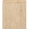 Mexen Rivel armoire de salle de bain sous-lavabo 40 cm, 1 porte, cannelée, chêne - 91A21-04047-1-BF81