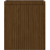 Mexen Rivel armoire de salle de bain sous-vasque 40 cm, 1 porte, rainurée, noyer - 91A21-04047-1-BF86