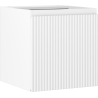 Mexen Rivel meuble de salle de bain sous lavabo 45 cm, 1 porte, rainuré, blanc mat - 91A21-04547-1-BF01
