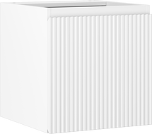 Mexen Rivel armoire de salle de bains sous lavabo 45 cm, 1 porte, rainurée, blanc mat - 91A21-04547-1-BF01