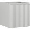Mexen Rivel meuble de salle de bains sous-vasque 45 cm, 1 porte, rainuré, gris mat - 91A21-04547-1-BF62