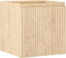 Mexen Rivel meuble de salle de bain sous-lavabo 45 cm, 1 porte, rainuré, chêne - 91A21-04547-1-BF81