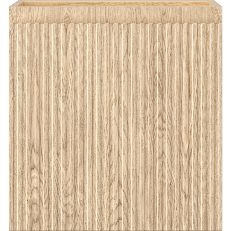 Mexen Rivel meuble de salle de bains sous-lavabo 45 cm, 1 porte, rainuré, chêne - 91A21-04547-1-BF81