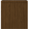 Mexen Rivel armoire de salle de bain sous-vasque 45 cm, 1 porte, rainurée, noyer - 91A21-04547-1-BF86