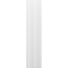 Mexen Rivel colonne de salle de bain 35 cm, 1 porte, rainurée, blanc mat - 91A21-03016-1-BF01