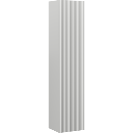 Mexen Rivel colonne de salle de bain 35 cm, 1 porte, rainuré, gris mat - 91A21-03016-1-BF62