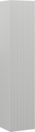 Mexen Rivel colonne de salle de bains 35 cm, 1 porte, rainurée, gris mat - 91A21-03016-1-BF62