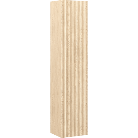 Mexen Rivel colonne de salle de bain 35 cm, 1 porte, rainuré, chêne - 91A21-03016-1-BF81